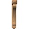Ekena Millwork Legacy Arts and Crafts Smooth Bracket w/ Offset Brace, Western Red Cedar, 7 1/2"W x 48"D x 48"H BKT0806X48X48LEC03SWR - alternate 3